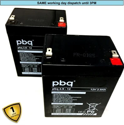 £33.45 • Buy Invacare Birdie Compact And Plus MOBILITY Lift, Hoist, 2 X REPLACEMENT BATTERIES