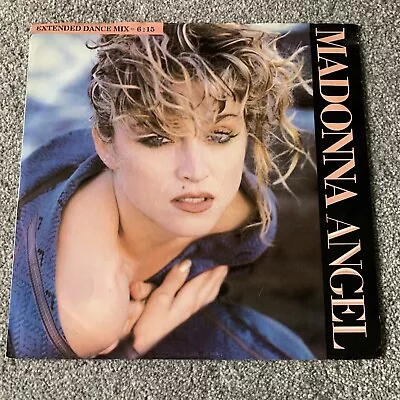 Madonna / Angel / 12  Single Record Vinyl / 1985 / VG+ VG • £3