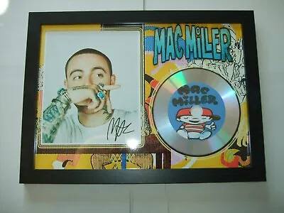 Mac Miller   Signed  Framed  Display • £18.90