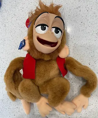 Vintage Applause Disney Aladdin Abu Plush Monkey Hand Puppet 90s • $19.99