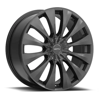 Motiv 20x8.5 Wheel Gloss Black 436B 5x115/5x120 +40mm Aluminum Rim • $248.99