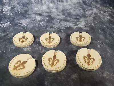 Warhammer 40k Adepta Sororitas Magnetic Laser Cut MDF Counters • $15