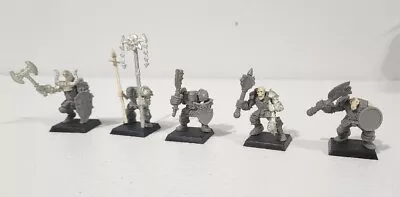 Vtg Warhammer 40k Miniatures Lot 1991 Metal Plastic Mix Skeleton Ogre • $28.79