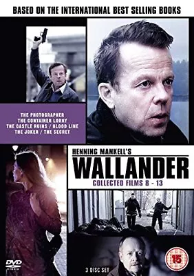 Wallander: Collected Films 8-13 [DVD] [2005] - DVD  56VG The Cheap Fast Free • £14.60