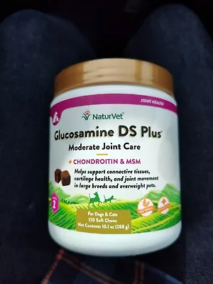 NaturVet GLUCOSAMINE - DS Plus MSM And Chondroitin Soft Chews For Dogs 120 COUNT • $30.99