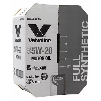 Valvoline 881655 Motor Oil5 Gal. Sz5W-20 Sae GradeBox • $181.99