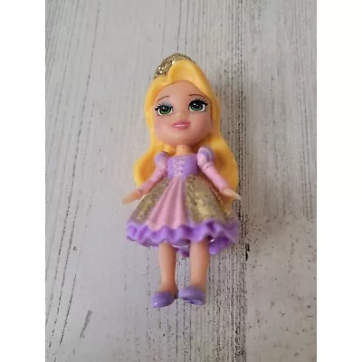 Glitter Tiara Tangled Rapunzel Young Mini Doll Toy Figure • $6.75