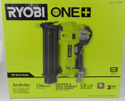 New Ryobi P320 [tool Only] One+ 18v Cordless Battery Powered  Brad Nailer • $149.98