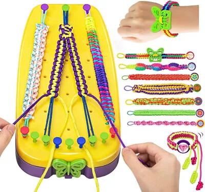 Friendship Bracelet Making Kit Toys For Girls Ages 7 8 9 10 11 12 Year Old • £19.99