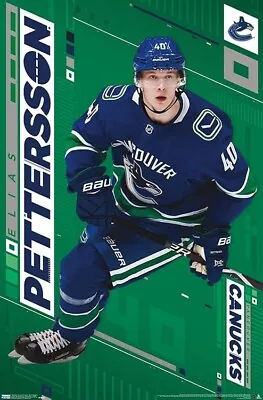 Elias Pettersson SUPERSTAR Vancouver Canucks Official NHL 22x34 Wall POSTER • $16.99