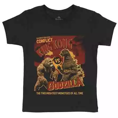 Kaiju Monsters Duel T-Shirt Horror King Kong Godzilla Daikaiju Gamera Japan P976 • £9.99
