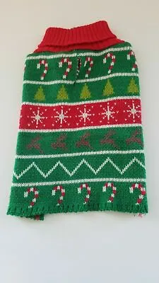 $8.99 • Buy NWOT Super Cute Christmas Dog Sweater- Size X Small/ Ships Free!