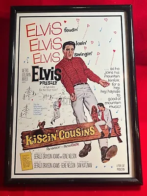 Elvis Presley  Kissin' Cousins  Framed Movie Poster • $31