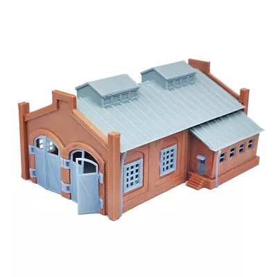 Outland Models Railroad Layout Locomotive Shed/Engine House (2-Stall)  Z Scale • $12.99