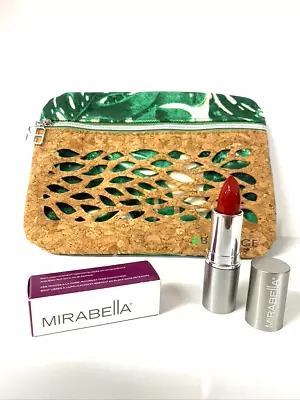 Mirabella Lip Colour Color Lipstick New Red HEAT NEW & FREE MATRIX MAKEUP BAG • $17.99