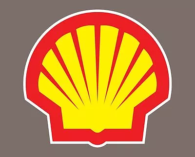 Set (8) Of  Shell Oil Fuel Gas Decal Stickers Choose Size Vinyl • $8.10
