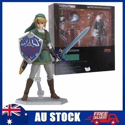 The Legend Of Zelda: Twilight Princess Link DX Ver. Figure Figma 320 Toy In Box • $51.29