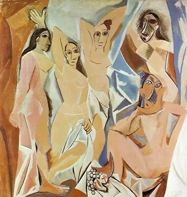 £21.59 • Buy Picasso Les Demoiselles D'Avignon REPRO Art Print A4 A3 A2 A1