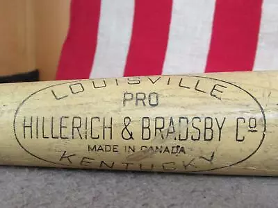 Vintage Hillerich & Bradsby Wood Baseball Bat Phillies Don Money Model LL 31  • $38.25