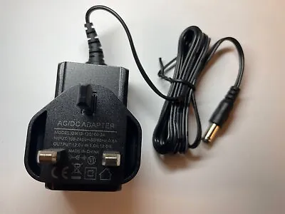 12V 1A AC-DC Adaptor Power Supply For Model JT-DC12V1000 12VDC 1000mA • £11.49