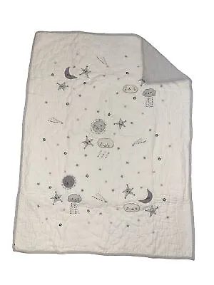 Pottery Barn Baby/ Toddler Skye Quilt Moon And Stars • $130
