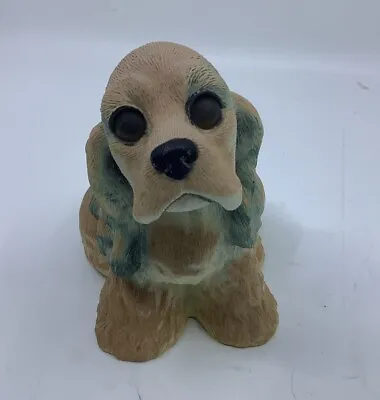 Vintage 1994 Sitting Dog Garden Cocker Spaniel Figure Lawn Ornament By Art Line  • $28