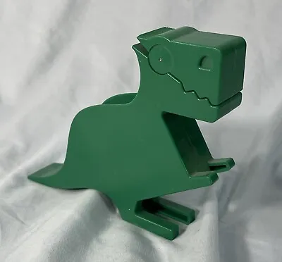 Kikkerland Dino Dinosaur Memo Pad - Pen Pencil Note Holder - Green • $12.99