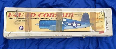 ROYAL F4U-1D CORSAIR Scale Radio Control Aircraft Kit - Junior Series - Unbuilt • $50