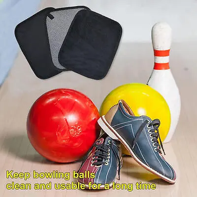 Microfiber Bowling Ball Towel Quality Bowling Ball Shammy Pad With Easy-Grip  • $10.79