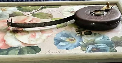 £25.99 • Buy Antique John Rabone & Sons 100ft Leather Bound Metal Tape Measure No418L