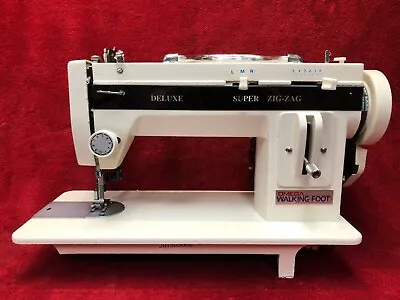 INDUSTRIAL STRENGTH 9’ Sewing Machine HEAVY DUTY UPHOLSTERY LEATHER WALKING FOOT • $499.99