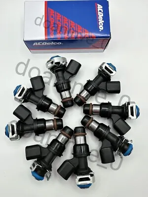 8x Genuine 12580681 Fuel Injector 217-1621 For 2004-10 Chevy GMC 4.8/5.3/6.0/6.2 • $129.99