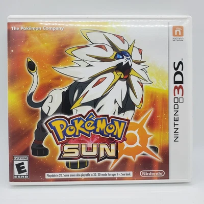 $23.95 • Buy Pokémon Sun (Nintendo 3DS, 2016) Complete Game With Box & Manual TESTED WORKING
