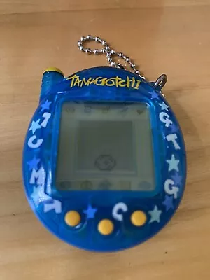 Tamagotchi  Translucent Blue 2004 ☆ V3☆ Mint Condition  ☆ Version 3 Retro • £95