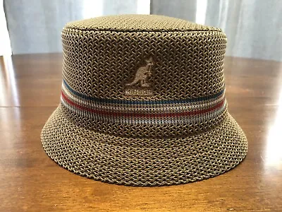 $40 • Buy Vintage Mens 90’s Kangol Tweed Bucket Style Hat Rare Medium