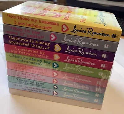 Georgia Nicolson Series 10 Books Set By Louise Rennison. Bundle.  Job Lot. NEW • £17.99