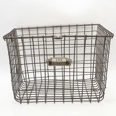 Vintage American Playground Device Co Metal Gym Basket Rustic Industrial • $44.99