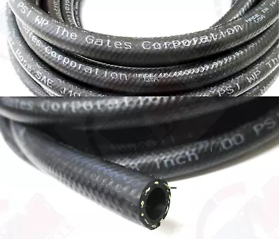 Gates 3/4  Safety Stripe Fuel Line - 27010 Hose - 1 Foot Length • $13.97