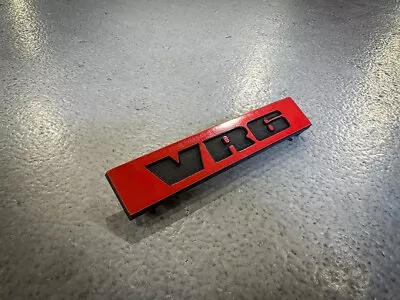 MK2 VW Scirocco VR6 Grill Badge 1986 1987 1988  PN 533853679-VR6 RARE! • $175