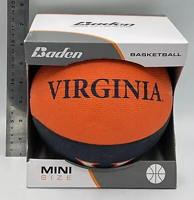 Virginia Cavaliers Ncaa 8  Mini Size Rubber Basketball Free Shipping • $12