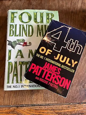 James Patterson Book Multi Buy - Choose Titles H/B Or P/B - Buy 2+ Save 25%! • £2.66