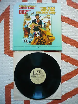 The Man With The Golden Gun James Bond Original Soundtrack Vinyl US 1st Press LP • £34.99
