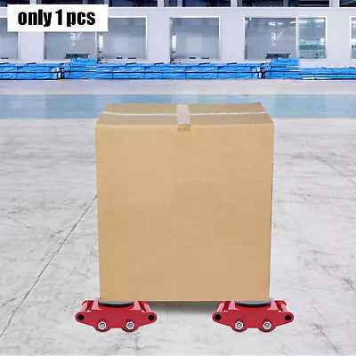 4Pcs Machinery Mover Heavy Machine 360 Rotation Dolly Moving Equipment 13200lbs • $35.14