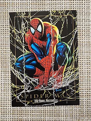 1992 SKYBOX Marvel Masterpieces | Spider-Man #87 • $9.99