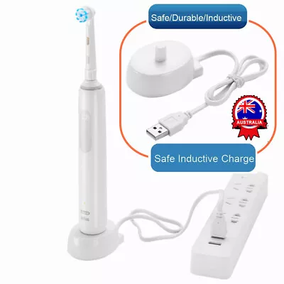 For Braun Oral B USB Plug Electric Toothbrush Chargers Cradle Dock Charging Base • $13.89