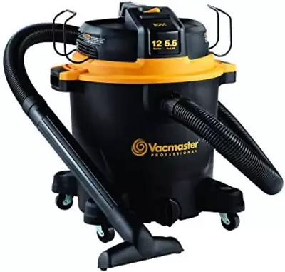 Professional Hard Floor Wet Dry Vac 12 Gallon 5.5 HP Shop Vac Cleaners Black • $159.59
