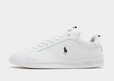 Polo Ralph Lauren Heritage Court ® ( Men Size: UK 7 8 & 10 ) White / Black • £79.99