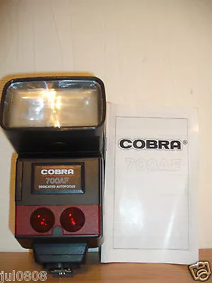 Cobra 700 Af Dedicated Auto Focus Flashgun For Canon With Instructions (4jy13) • £29