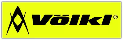 Völkl Volkl Snowboards Ski Tennis Car Bumper Window Sticker Decal 8 X2.1  • $3.85