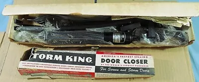 2 New Nos Vintage Pneumatic Door Closers: Storm King 105 + Sears Roebuck And Co • $70